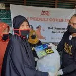 Asli Peduli Covid 19 Bagikan Sembako di 9 Kelurahan