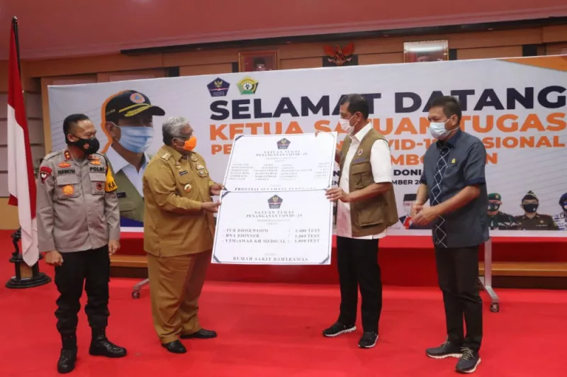 Satgas Covid 19 RI Salurkan Bantuan ke Sultra