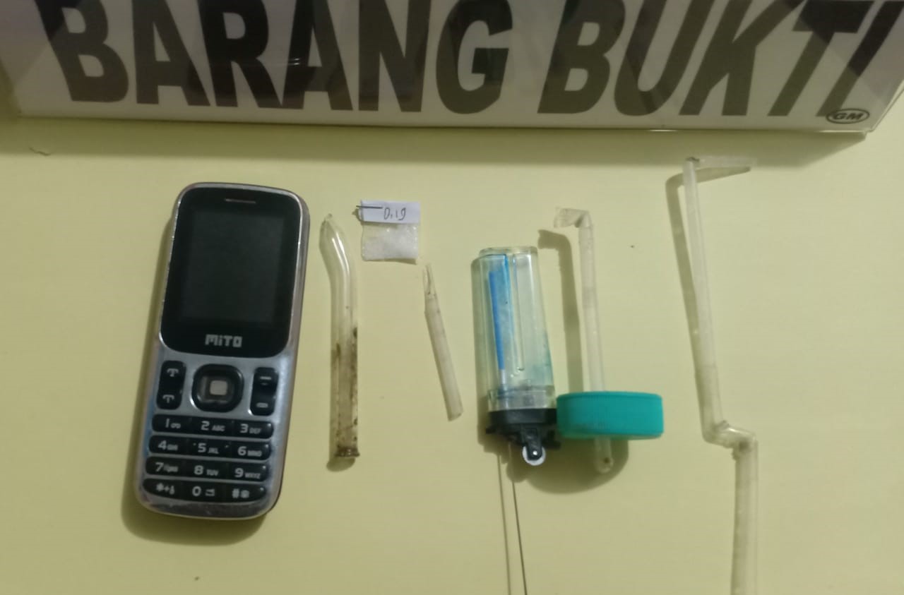 Polisi Amankan Seorang Warga Konsel Yang Menyimpan Sabu