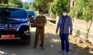 Ketua DPRD Kendari Tinjau Jalan Rusak di Lepo-Lepo