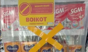 Satu Mini Market di Kendari Boikot Produk Prancis