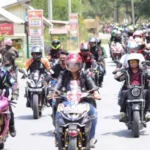 Ratusan Rider Konsel Sosialisasi Keselamatan Berlalu Lintas