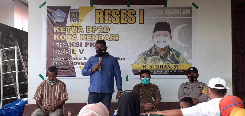 Ini Hasil Reses Ketua DPRD Kota Kendari