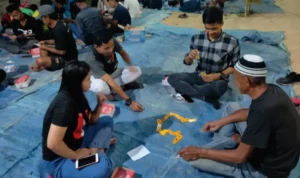 Relawan ASR di Konsel Gelar Lomba Berhadiah dan Sumbang Kubah Masjid