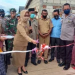 Dinsos Butur, Resmikan Jembatan Forum Keserasian Sosial