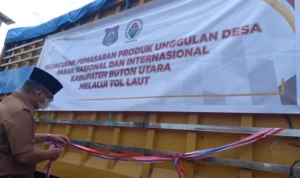 Butur Ekspor Beras Wakawondu ke Negara Australia