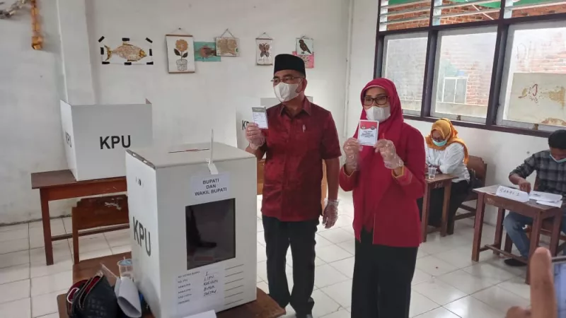 RIDA Menang di TPS Abu Hasan