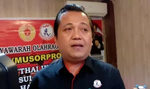 Atlet Muaythai Sultra Latihan di Surabaya