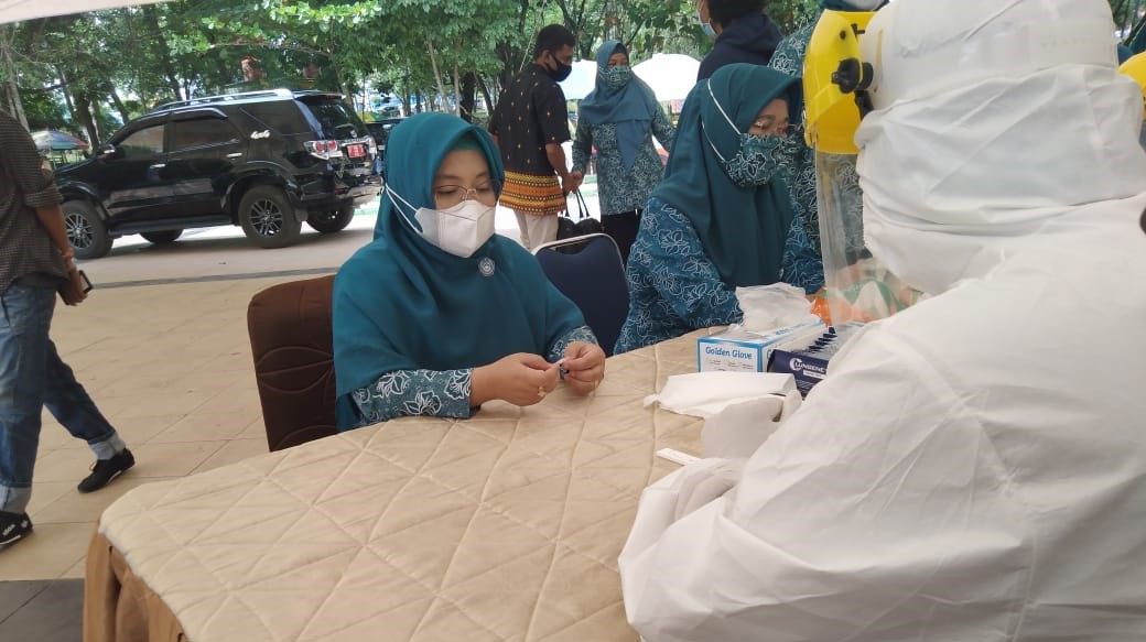 200 Ibu di Kota Kendari Ikut Pemeriksaan Rapid Test