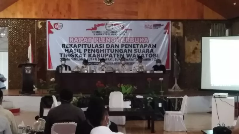 Haliana - Ilmiati Daud Ditetapkan Sebagai Pemenang Pilkada Wakatobi