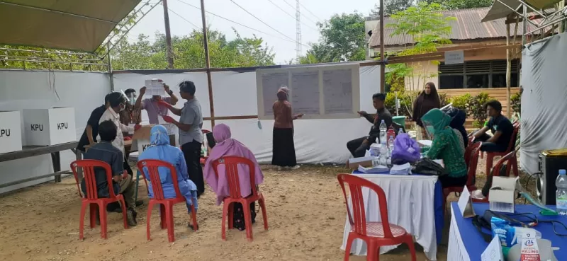 Suara Unggul 5 TPS  di Kecamatan Konda