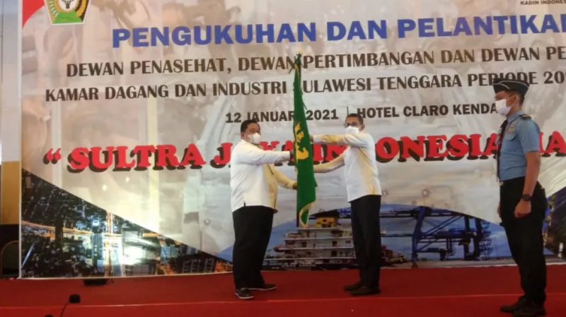 Anton Timbang Pimpin Kadin Sultra