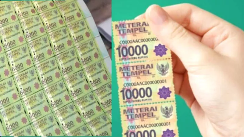Ini Dokumen Yang Wajib Pakai Materai Rp.10 Ribu.