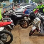 22 Unit Kendaraan Knalpot Bogar Ditilang