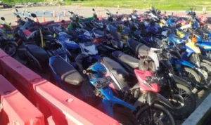Satlantas Polres Kendari Tilang 127 Motor