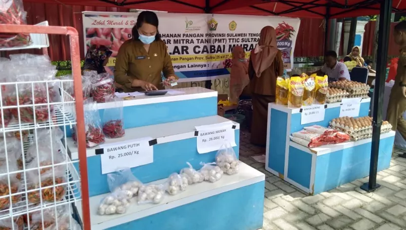 Harga Cabai Meroket, Dinas Ketahanan Pangan Gelar Pasar Murah