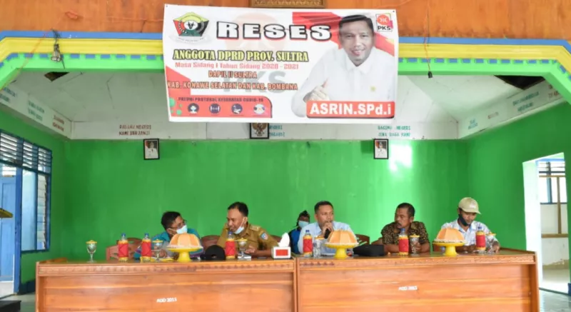 Reses di Konsel Asrin Serap Aspirasi Warga
