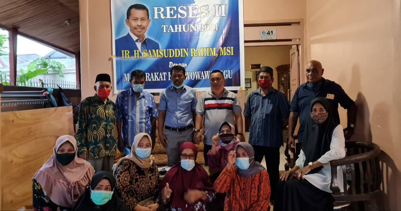Reses di Wowamggu, Samsuddin Rahim Diminta Bantu Perbaikan Infrastruktur