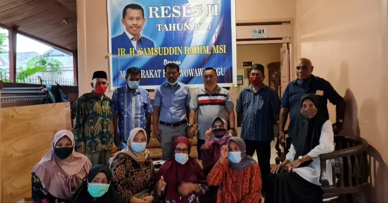 Reses di Wowamggu, Samsuddin Rahim Diminta Bantu Perbaikan Infrastruktur