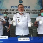 Tangkap Pengedar Sabu, BNN Sutra Amankan 713 Gram Sabu