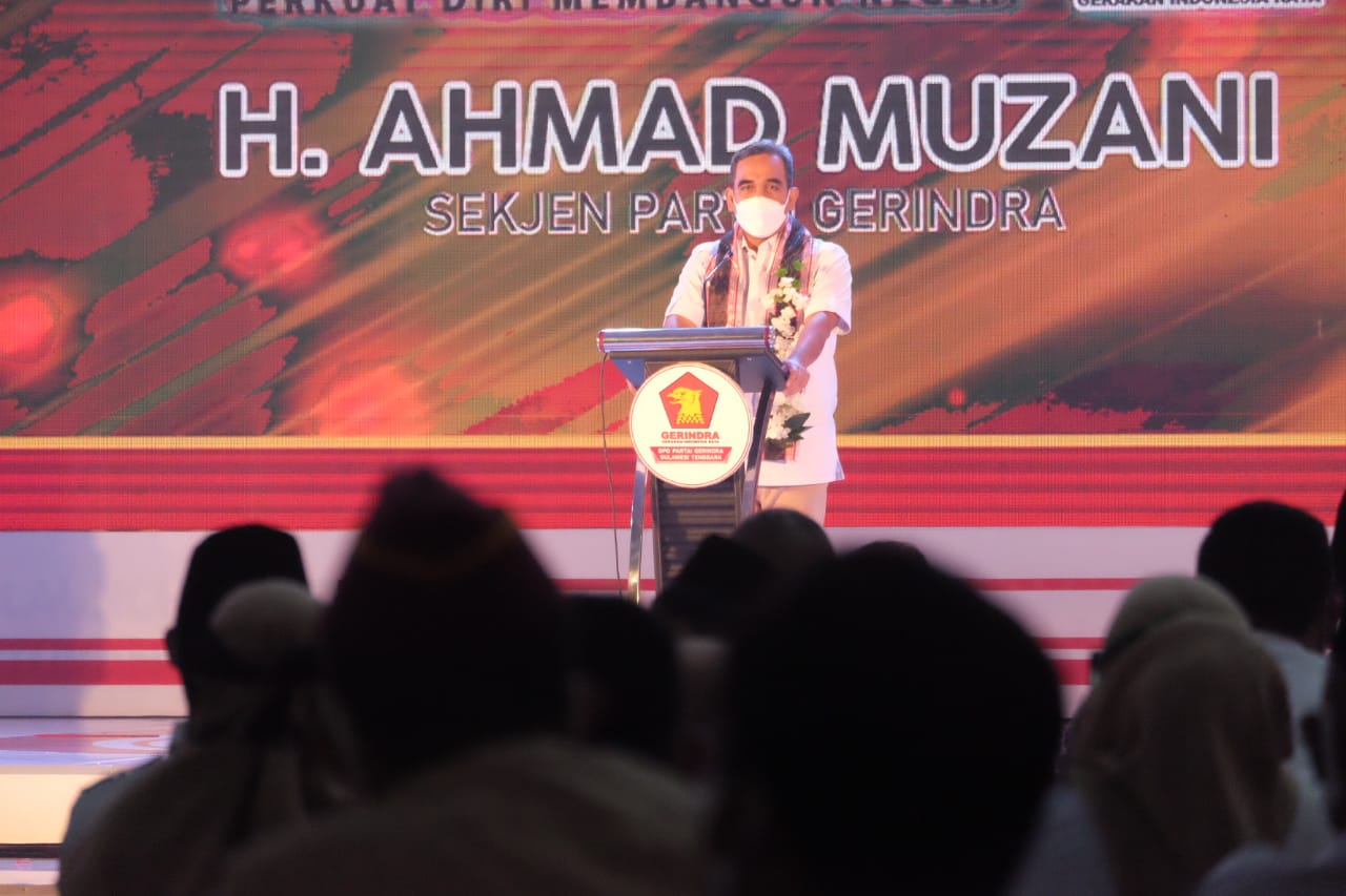 Ahmad Muzani, Kader Gerindra Jangan Lupakan Rakyat