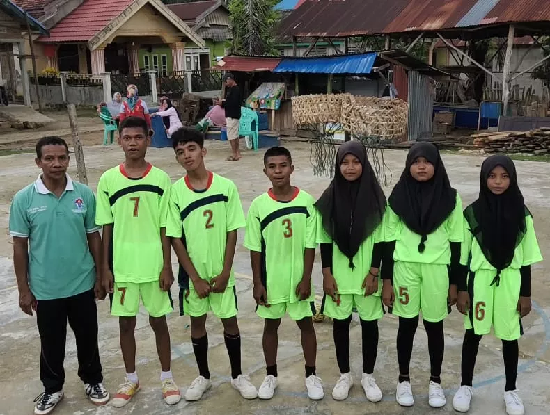 Klub Tampo Muna Raih Perak Dikejurnas Bola Keranjang U 15