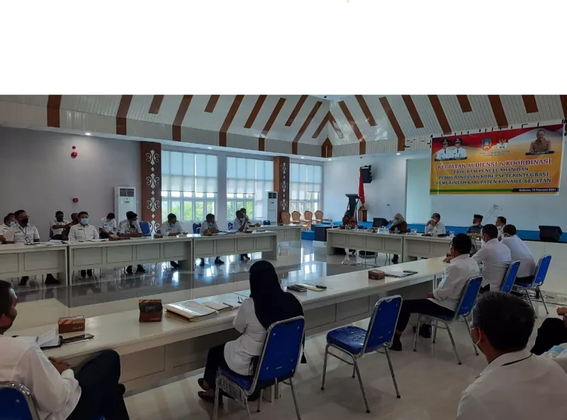 KPK Minta Pemkab Konsel Tingkatkan Pengamanan Aset