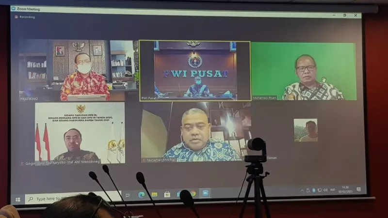 Presiden Joko Widodo Hadiri Hari Pers Nasional 2021