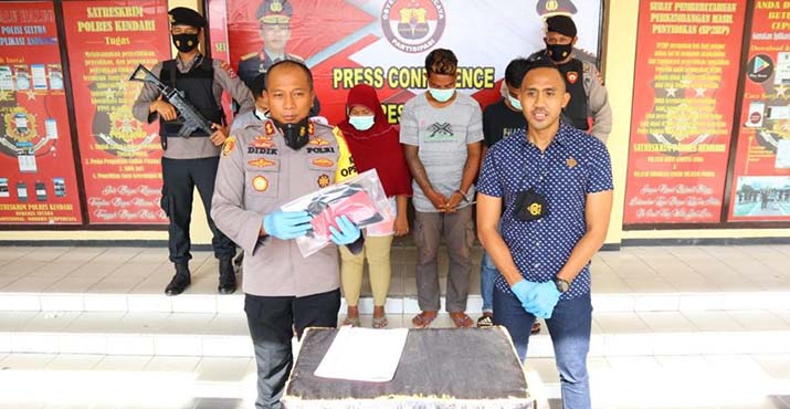 Polisi Tangkap Komplotan Pencuri Minimarket di Konsel