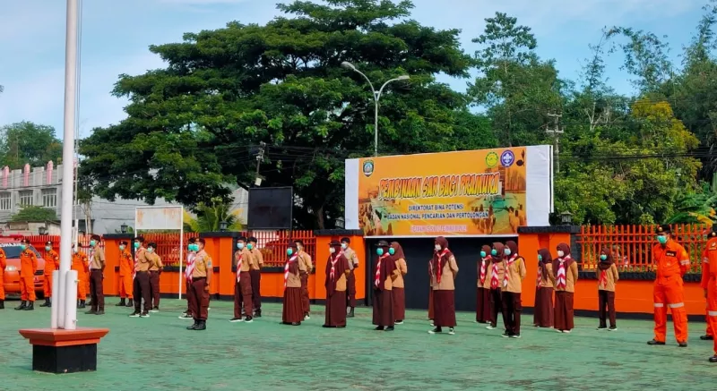 Basarnas Kendari Latih 30 Orang Pramuka Pendidikan SAR