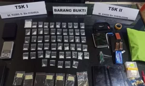 Dua Pengedar Narkoba di Kecamatan Baruga Dibekuk