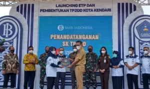walikota lounching Pemkot dan BI Launcing ETP dan TP2DD