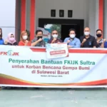 FKIJK Sultra Berikan Bantuan ke Sulbar