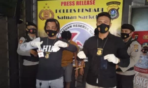 Dua Orang Pengedar Sabu di Kendari Ditangkap