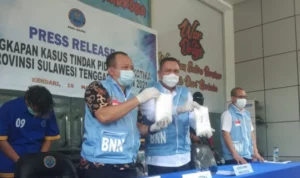 Dua Kurir Pembawa Sabu 2 Kg Ditangkap