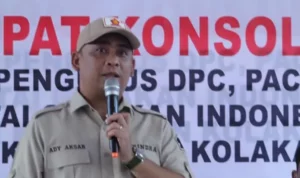 Setahun Jadi Nahkoda, Andi Ady Aksar Bawa Perubahan Besar Bagi Gerindra Sultra