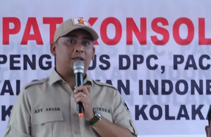 Setahun Jadi Nahkoda, Andi Ady Aksar Bawa Perubahan Besar Bagi Gerindra Sultra
