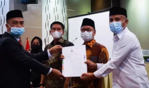 KPU Tetapkan Paslon Suara Pemenang Pilkada Konsel