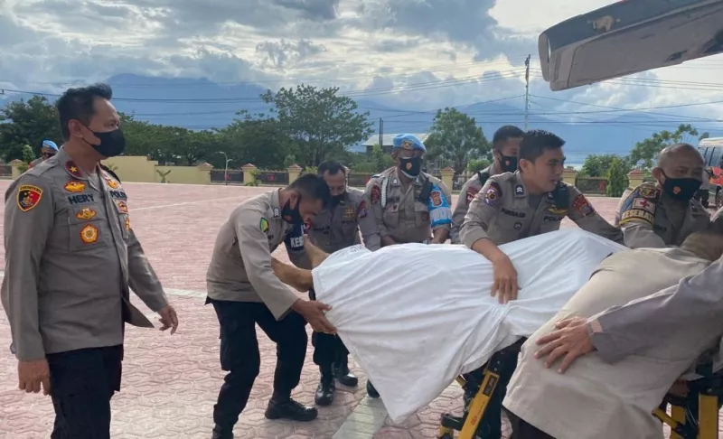 Personel Brimob Asal Sultra Gugur