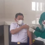bupati butur vaksin Bupati Ajak Masyarakat Butur Sukseskan Program Vaksinisasi Covid 19