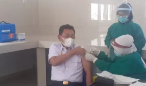 Bupati Ajak Masyarakat Butur Sukseskan Program Vaksinisasi Covid 19