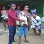 Kader Gerindra Butur Antusias Terima Bantuan DPD Sultra