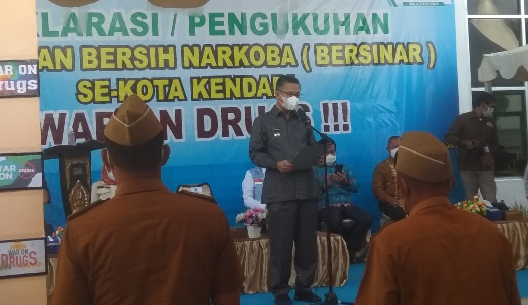 Berantas Narkoba, Pemkot Deklarasikan Kelurahan Bersinar