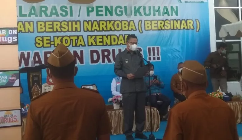Berantas Narkoba, Pemkot Deklarasikan Kelurahan Bersinar