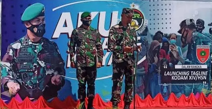 Kodim 1429/Butur Launching Tagline "ASR"