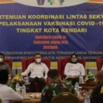 Sukseskan Vaksinasi, Rakor Lintas Sektor Digelar di Kota Kendari