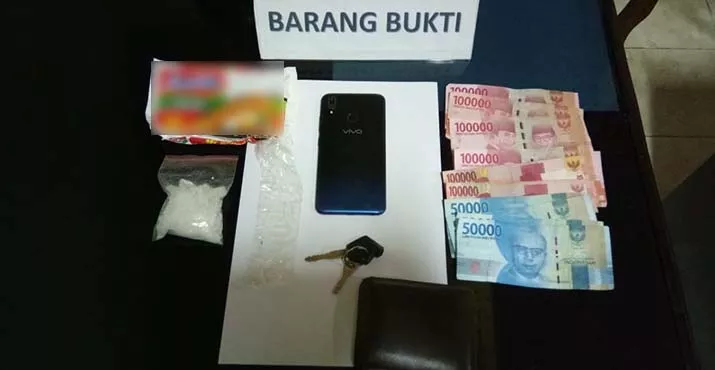 Ditresnarkoba Polda Sultra Bekuk Pengedar Sabu di Kadia