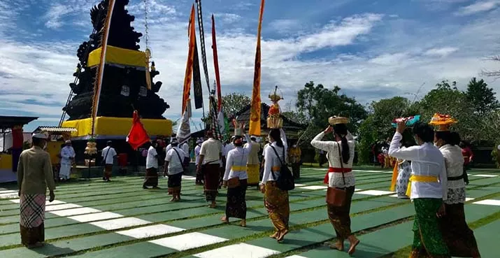 Perayaan Nyepi di Kendari Tetap Patuhi Protokol Kesehatan