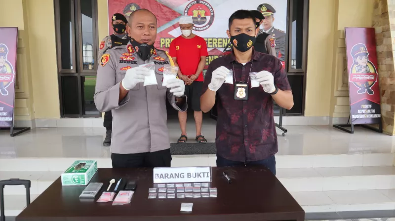 Tangkap Pengedar Sabu, Polres Kendari Amankan 137 Gram Sabu