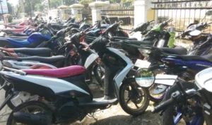 52 Unit Sepeda Motor Terjaring Razia Knalpot Bogar